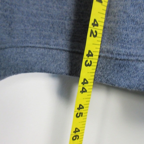 Haven Well Within Knit Tank Midi Dress M Blue Mock Neck Loungewear Casual 376 - Picture 9 of 10